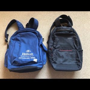 Camera bag, backpack, three of them 13$ in total.